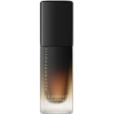 A 30ml bottle of Metamorphosis Illuminate Cellular Repair Day Cream with a black cap and gradient black-to-clear lower half, gold text branding, designed for anti-aging and collagen boosting.