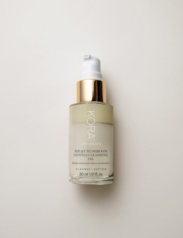 KORA Organics Milky Mushroom Gentle Cleansing Oil travel size 30ml