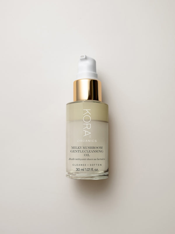 KORA Organics Milky Mushroom Gentle Cleansing Oil travel size 30ml