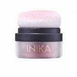 INIKA Organic Rosy Glow Mineral Blush Puff Pot