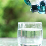Elektra Magnesium Mineral Drops poured into water