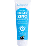 MooGoo Sunscreen Healthy Clear Zinc SPF40+ 200g