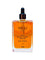 A rectangular glass dropper bottle labeled Mud Organics Sea Buckthorn Serum, 100ml, holds bright orange antioxidant serum for intense hydration.