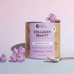 Nutra Naturals Collagen Beauty Blueberry Wildflower jar and pouch