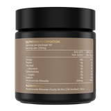 The Age Hack NR Powder 15g nutrition panel