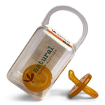 Natural Rubber Soother Small Orthodontic in reusable case