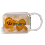 Natural Rubber Soother Small Rounded twin pack