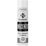 Necessity Organic Unscented Lip Balm 5g