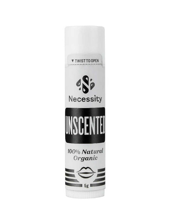 Necessity Organic Unscented Lip Balm 5g