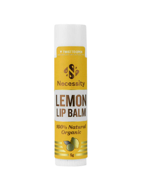 Necessity Organic Lemon Lip Balm 5g