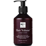 New Nordic Hair Volume Conditioner 250ml comes in a dark brown pump bottle and features a volumizing formula with apple, millet, and amino acids for hair repair, shine, and softness.