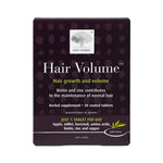 New Nordic Hair Volume 30 Tablets is a hair supplement with biotin, zinc, and herbal ingredients. Take one tablet daily to support hair growth and volume, as promoted on the packaging.
