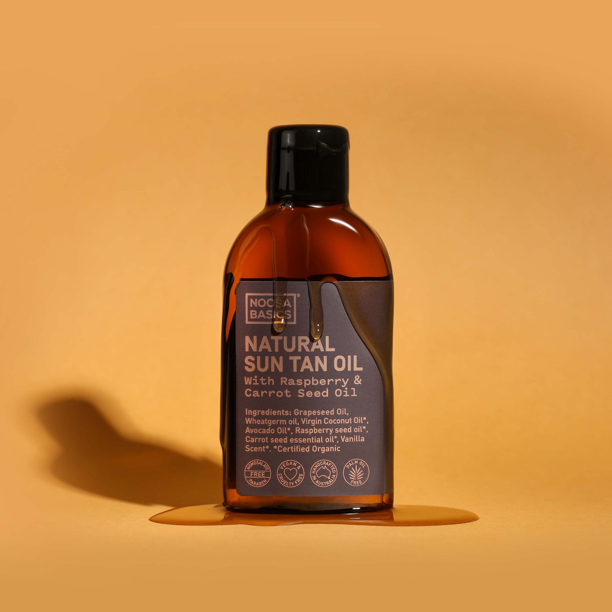 Noosa Basics Natural Sun Tan Oil 125ml lifestyle image