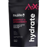 Niulife Hydrate Kiwifruit & Strawberry 200g front