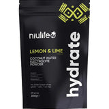 Niulife Hydrate Electrolyte Powder Lemon & Lime 200g