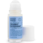 Noosa Basics natural deodorant roll-on in Sweet Orange & Lavender scent, bi-carb free formula for sensitive skin, 50ml