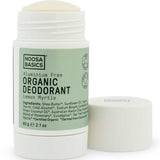 Noosa Basics Deodorant Stick Lemon Myrtle 60g natural aluminium-free deodorant with organic Shea Butter Tapioca Starch and Australian Kaolin Clay on a white background