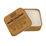 Noosa Basics natural deodorant tin in Sandalwood scent, aluminum-free formula, 50g