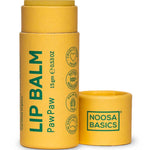 Noosa Basics Lip Balm - Paw Paw 15g, natural vegan lip balm in a paper tube