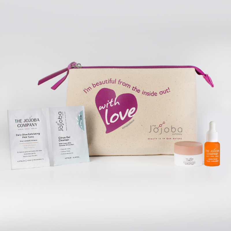FREE GIFT – 4-Piece Set, Spend $75+ on The Jojoba Company