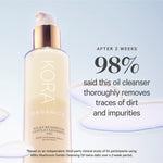 Consumer study results for KORA Organics Milky Mushroom Gentle Cleansing Oil