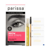 Parissa Face and Lip Wax Strips kit on a white background