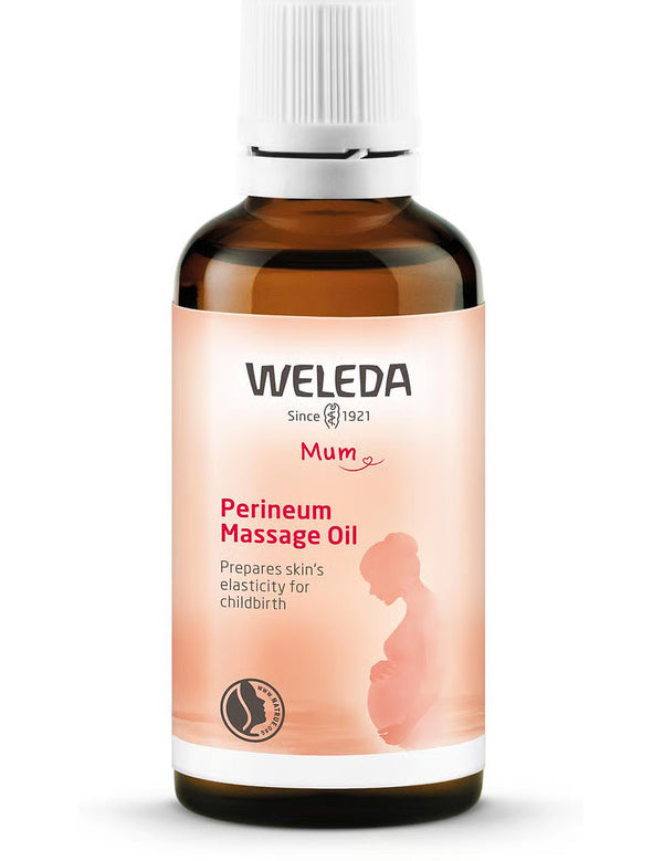 Weleda Mum Perineum Massage Oil 50ml bottle.