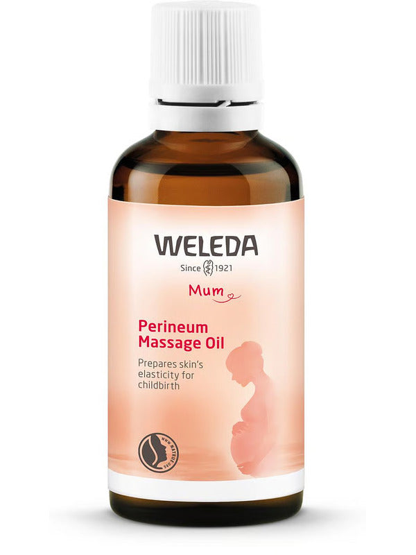 Weleda Mum Perineum Massage Oil 50ml bottle.