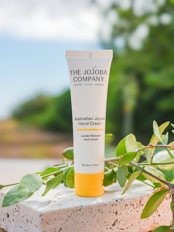 The Jojoba Company Australian Jojoba Hand Cream in the Australian bush