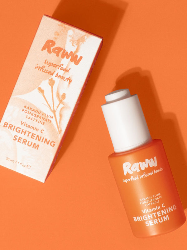 Lifestyle photo of Raww Vitamin C Brightening Serum