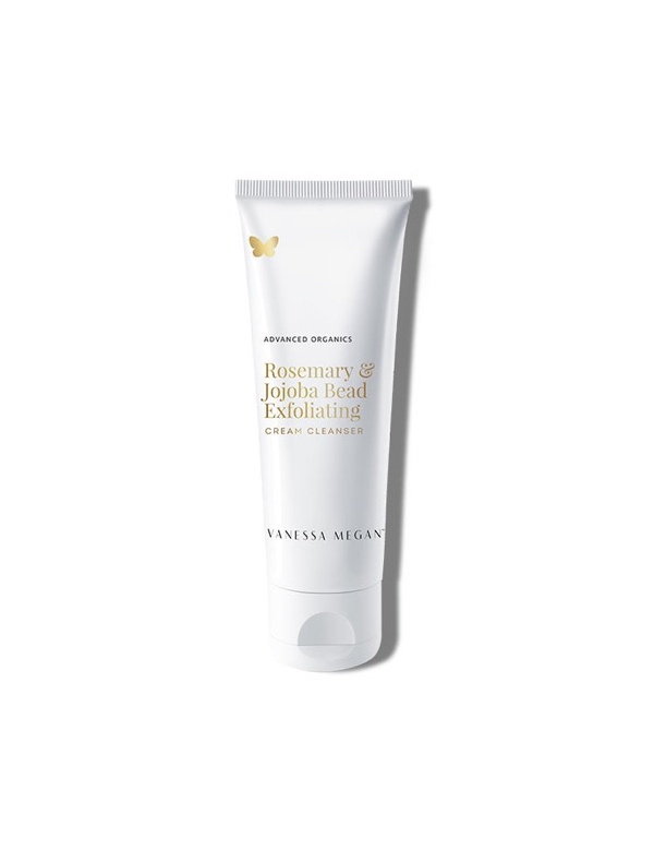 Vanessa Megan Rosemary and Jojoba Bead Exfoliating Cream Cleanser 30ml
