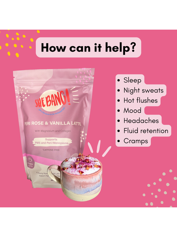 She BANG! Peri Latte Rose & Vanilla product benefits