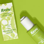 Lifestyle photo of Raww Caviar Lime AHA Resurfacing Serum