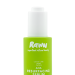 Raww Caviar Lime AHA Resurfacing Serum bottle product photo