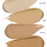 Shade swatches of Raww Vitamin C BB Cream