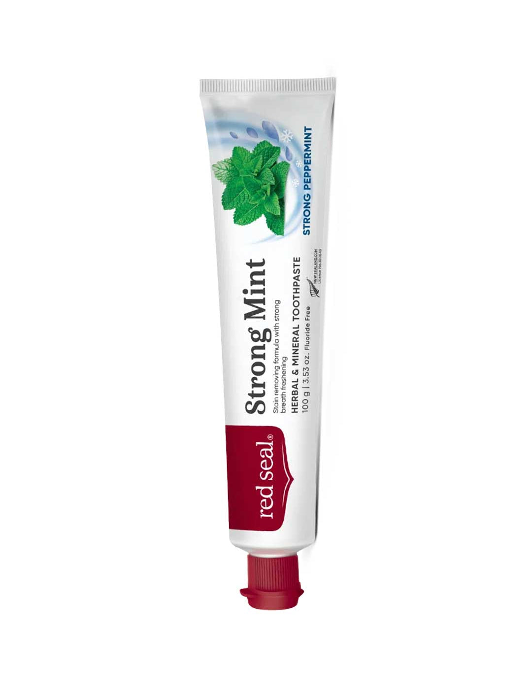 Red Seal Strong Mint Toothpaste 100g, natural dental care