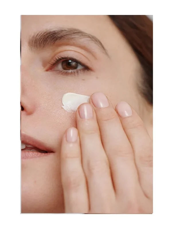 Applying Dr Hauschka Regenerating Day Cream