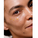 Model using Dr Hauschka Regenerating Eye Serum Intensive
