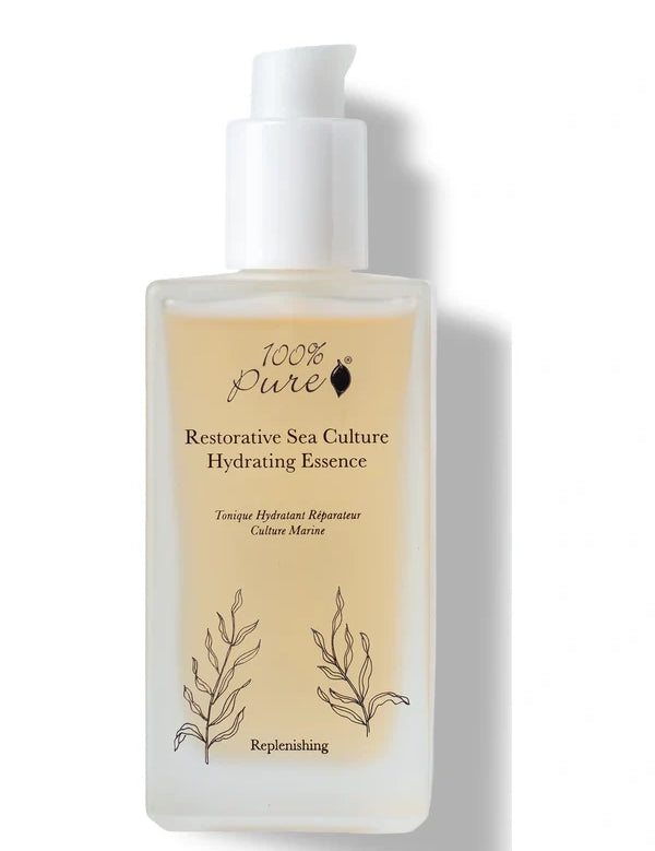 100% Pure Restorative Sea Culture Hydrating Toner 100ml — official front packaging image