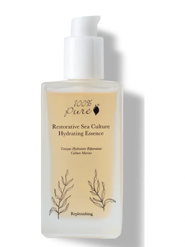 100% Pure Restorative Sea Culture Hydrating Toner 100ml — official front packaging image