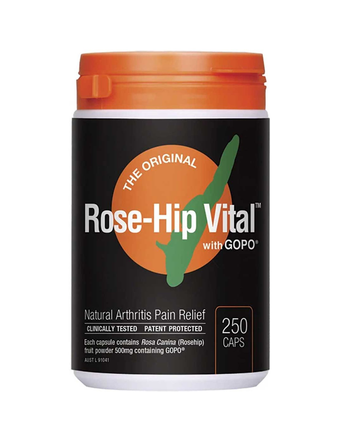 Rose-Hip Vital with GOPO Arthritis Pain Relief 250 Caps