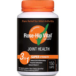 Rose-Hip Vital® with GOPO® Arthritis Pain Relief Super Strength 150 Caps offers natural anti-inflammatory support for joint health and mild arthritis pain relief.