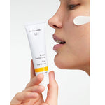 Model with Dr Hauschka Rose Day Cream