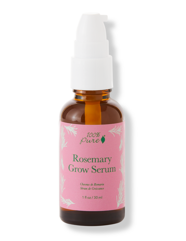 100% Pure Rosemary Grow Hair Serum 30ml — official front packaging image