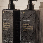 Vanessa Megan Bamboo and Rosemary Shampoo in the shower