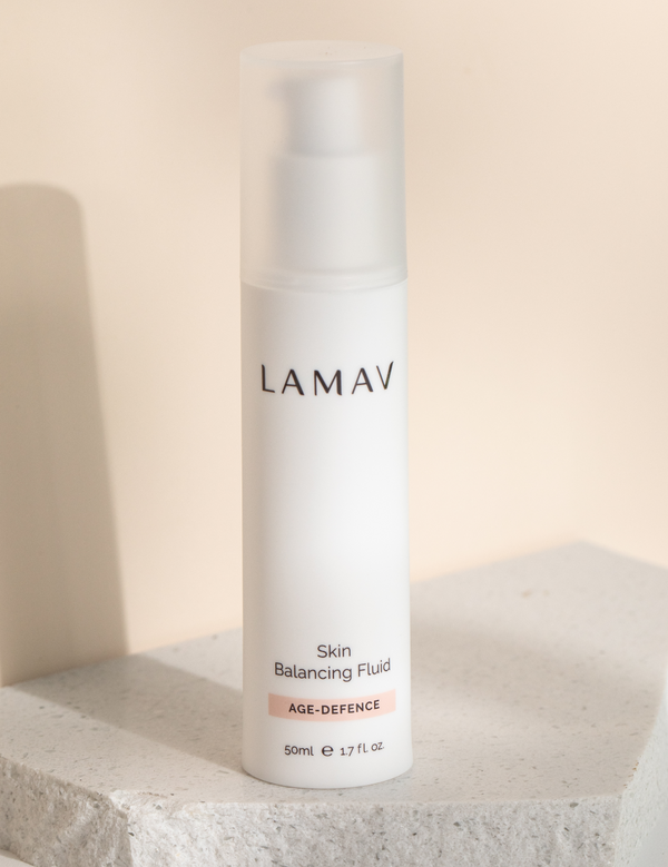 LAMAV Skin Balancing Fluid pump bottle