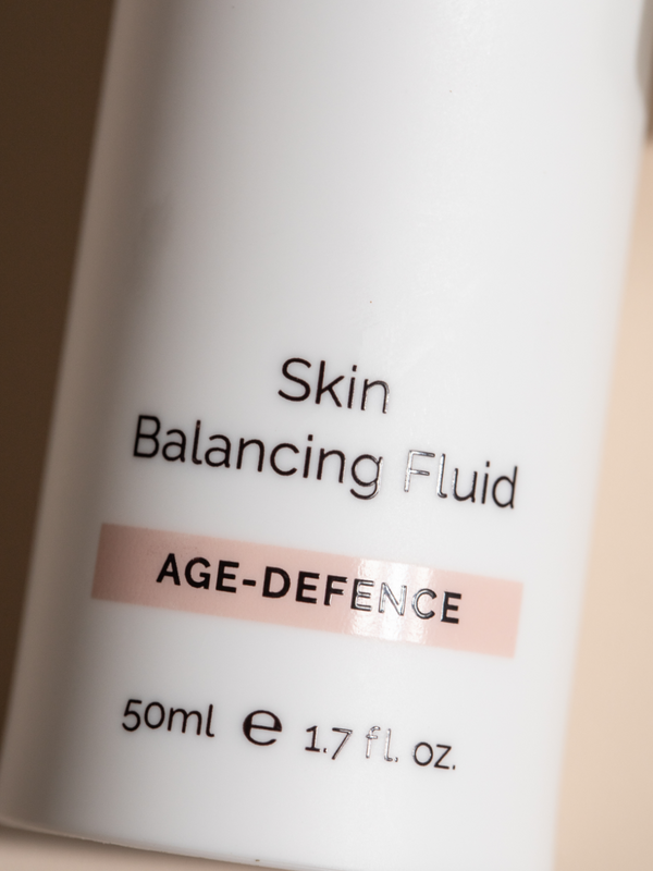 LAMAV Skin Balancing Fluid label close up