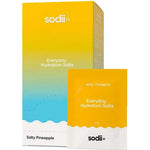 Sodii Everyday Hydration Salts Salty Pineapple 30pk on a white background