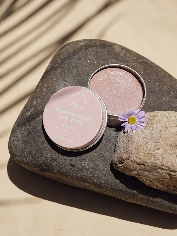 SunButter Protea Tint Protective Lip Zinc open product