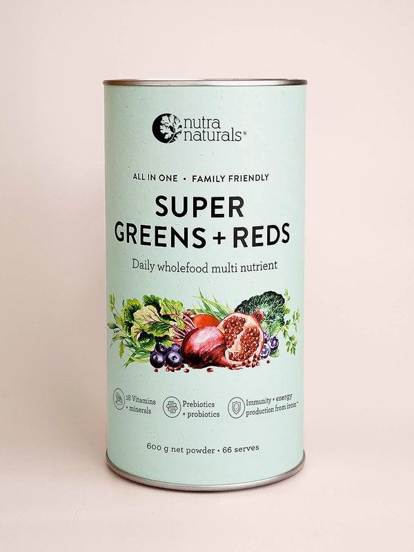 Nutra Naturals Super Greens and Reds 600g